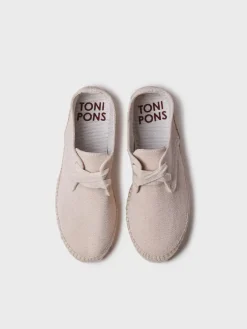 Toni Pons Planas | Cerradas | ABRIL - Alpargata vegana de mujer cerrada con cordones | ABRIL