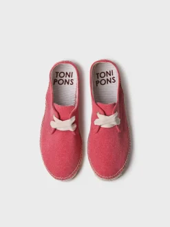 Toni Pons Planas | Cerradas | ABRIL - Alpargata vegana de mujer cerrada con cordones | ABRIL