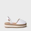 Toni Pons Sandalias | Menorquinas | ALAIOR-P - Abarca de mujer en piel con plataforma | ALAIOR-P