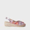 Toni Pons Cuñas Medias | Abiertas | BERNIA-PM - Alpargata peep toe de mujer con cuña en piel | BERNIA-PM
