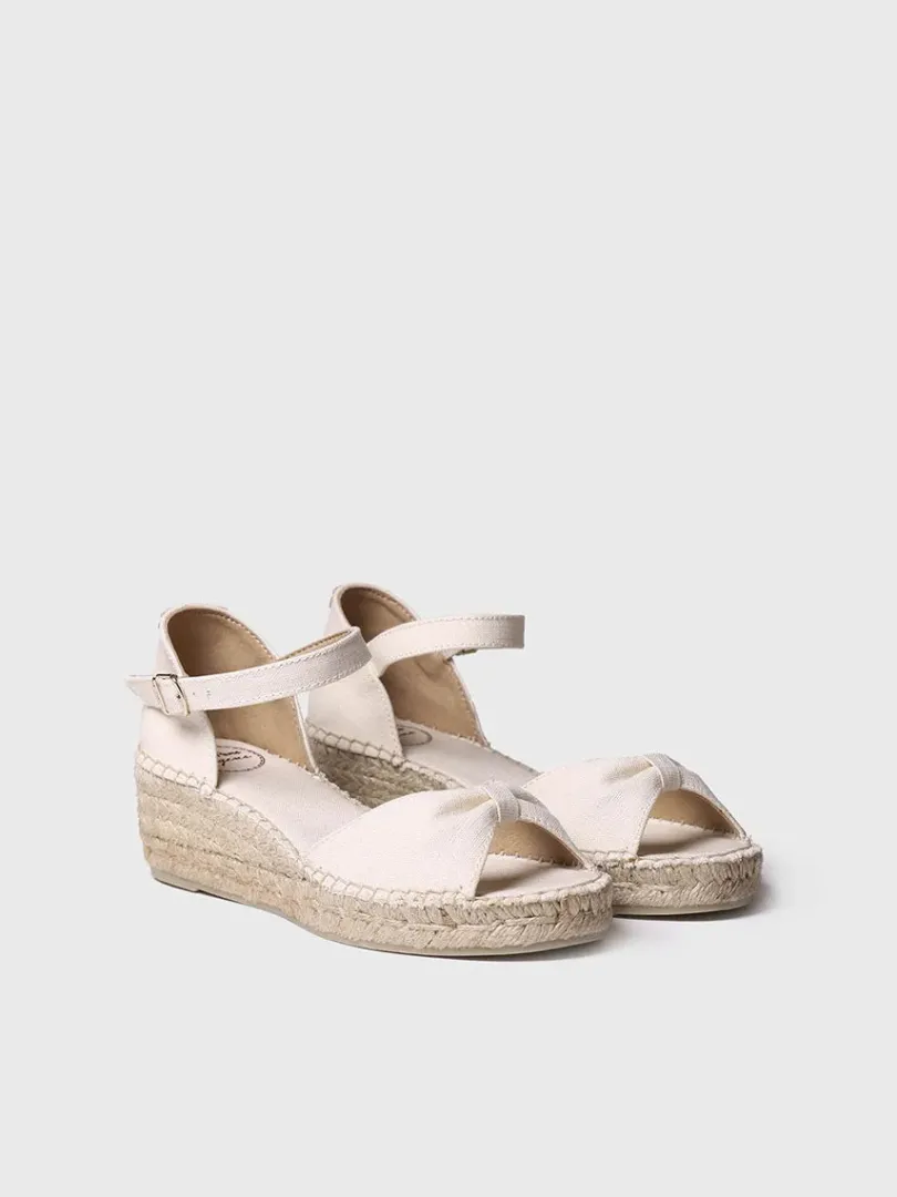 Toni Pons Cuñas Medias | Abiertas | BILMA-L - Alpargata de cuña lazada | BILMA-L