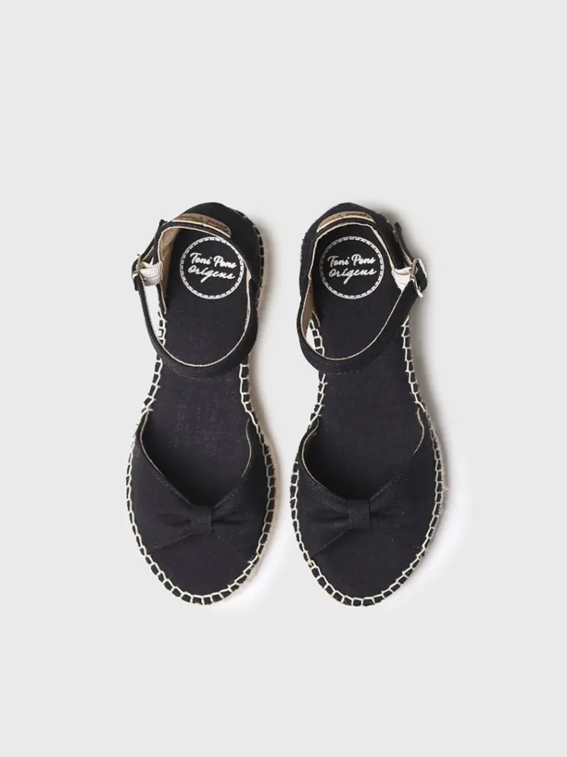 Toni Pons Cuñas Medias | Abiertas | BILMA-L - Alpargata de cuña lazada | BILMA-L