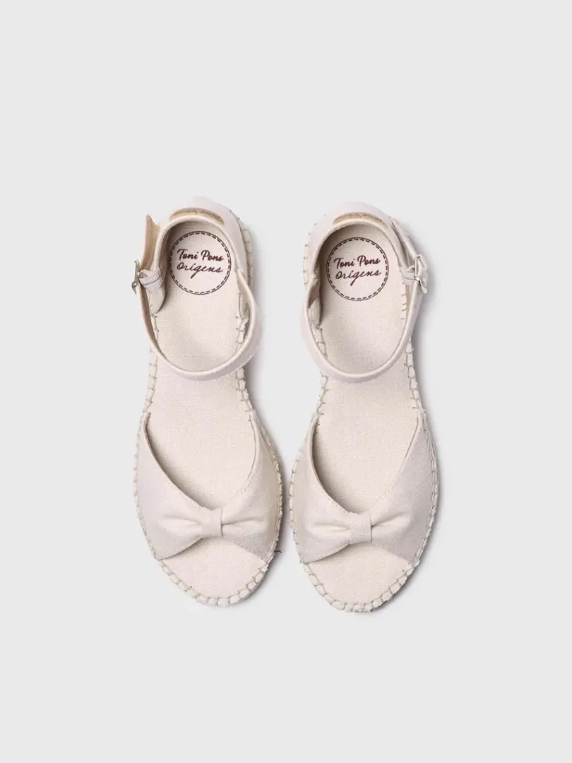 Toni Pons Cuñas Medias | Abiertas | BILMA-L - Alpargata de cuña lazada | BILMA-L