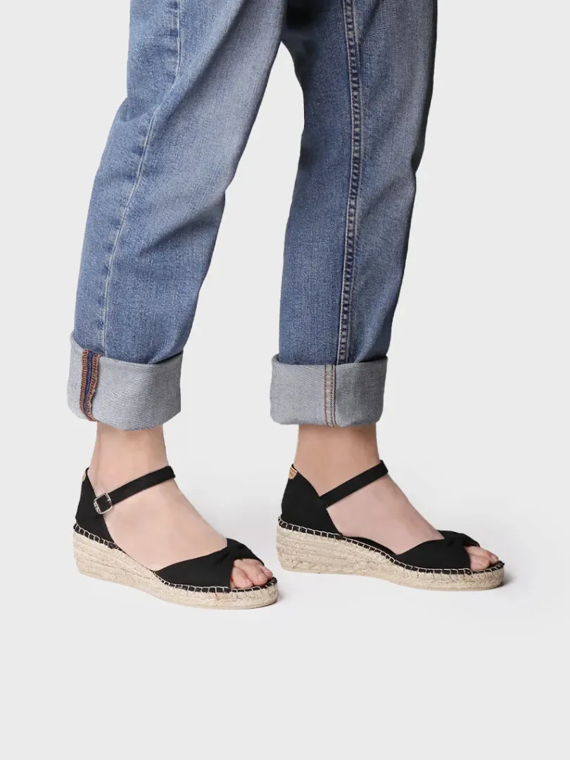 Toni Pons Cuñas Medias | Abiertas | BILMA-L - Alpargata de cuña lazada | BILMA-L