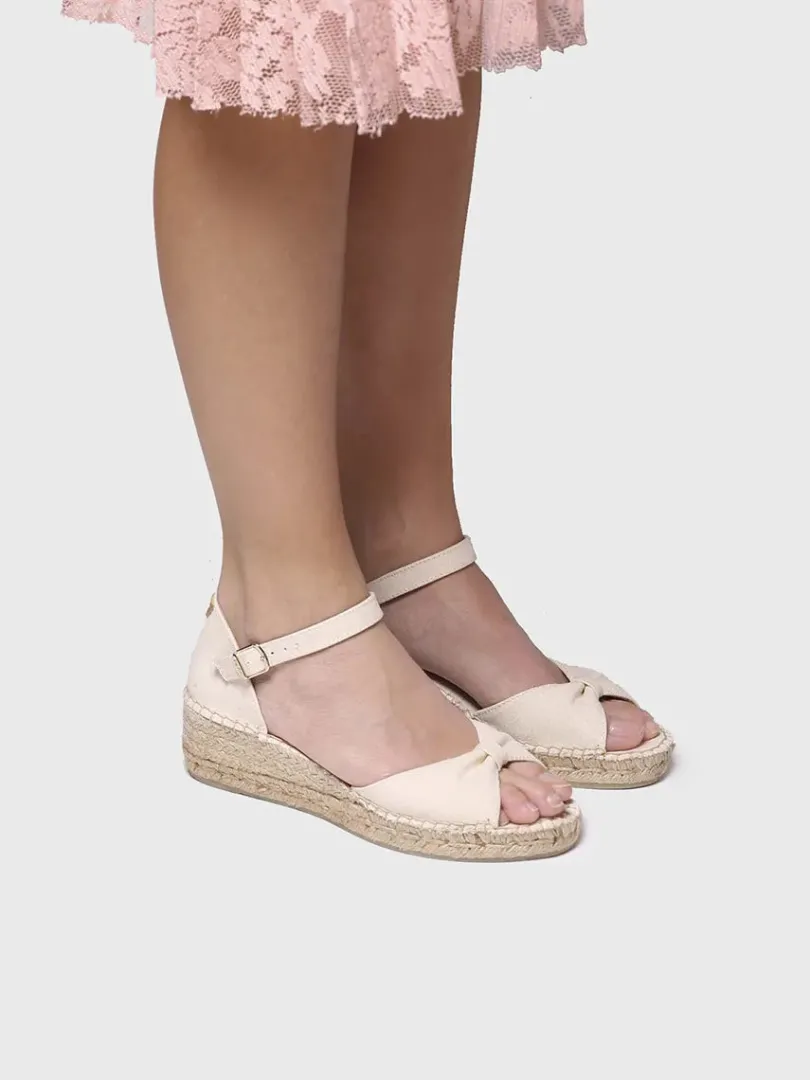Toni Pons Cuñas Medias | Abiertas | BILMA-L - Alpargata de cuña lazada | BILMA-L