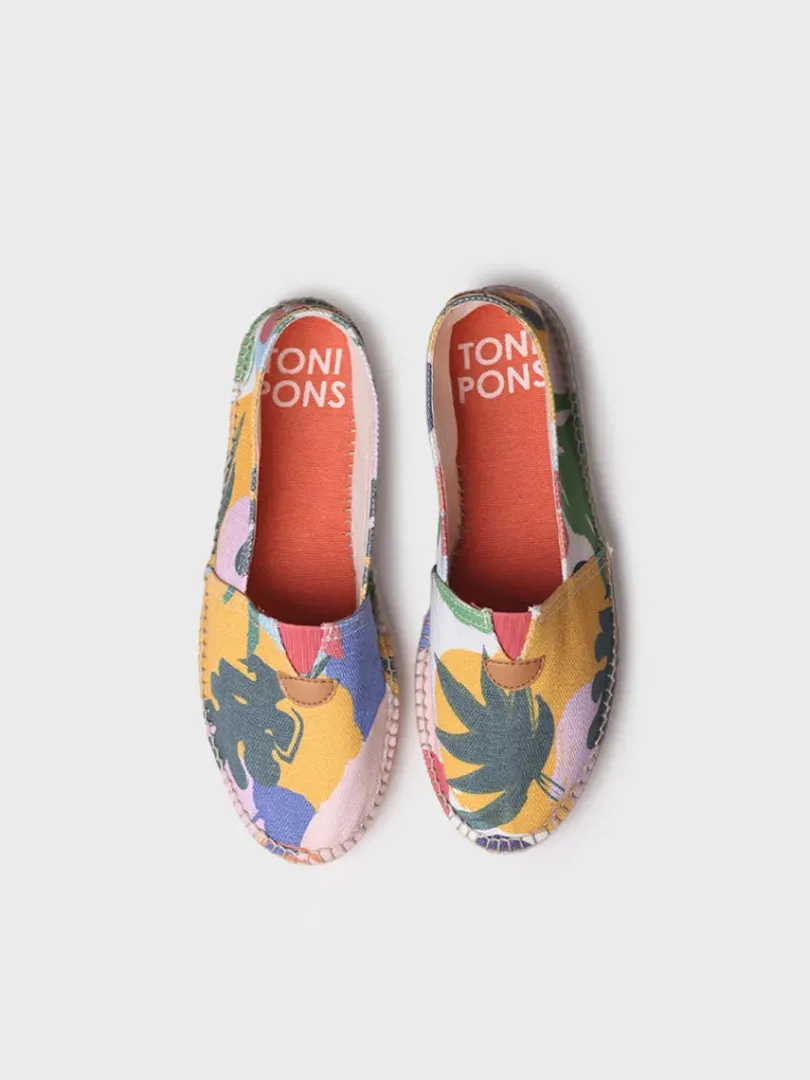 Toni Pons Cerradas | BLANES-TJ - Alpargata clásica unisex estampada | BLANES-TJ