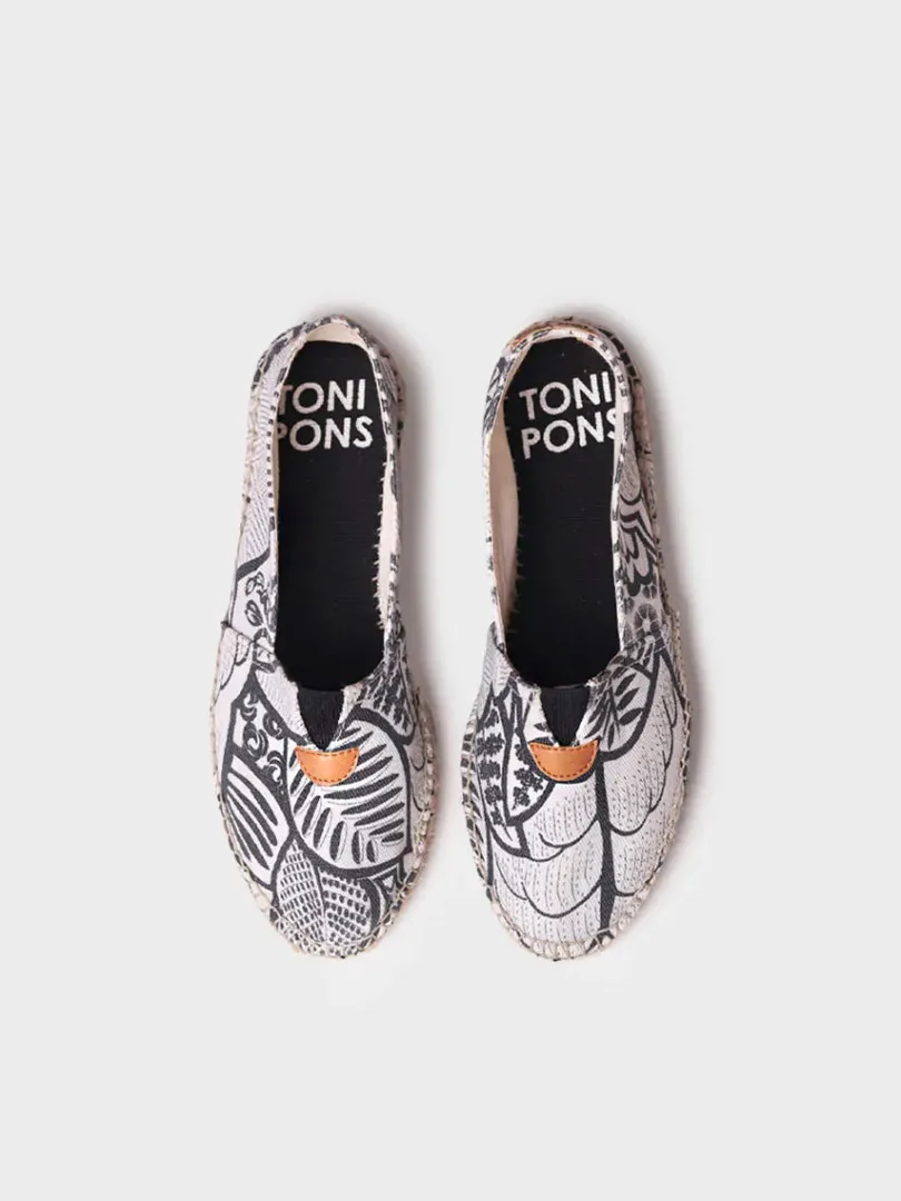 Toni Pons Cerradas | BLANES-TJ - Alpargata clásica unisex estampada | BLANES-TJ