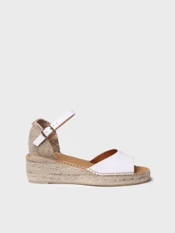 Toni Pons Cuñas Medias | Abiertas | BRIELLA-P - Alpargata abierta de mujer con cuña baja | BRIELLA-P