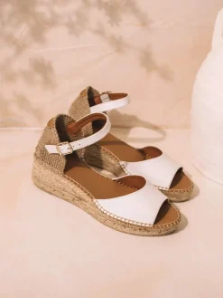 Toni Pons Cuñas Medias | Abiertas | BRIELLA-P - Alpargata abierta de mujer con cuña baja | BRIELLA-P