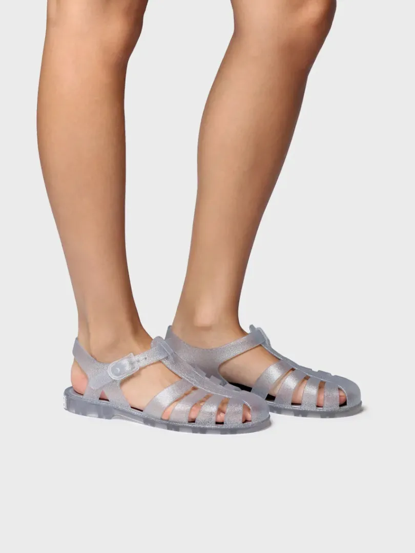 Toni Pons Sandalias | Sandalias De Goma | CALA - Cangrejeras impermeables de mujer con purpurina | CALA