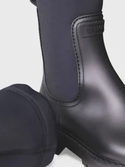 Toni Pons Botas | CARDIFF - Bota alta de agua para mujer en goma y licra | CARDIFF