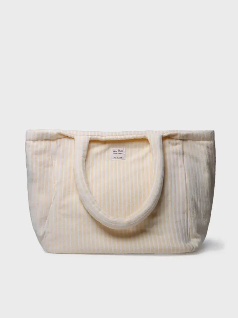 Toni Pons Bolsos | CARIOCA - Bolso shopper de mujer en tejido tipo toalla a rayas | CARIOCA