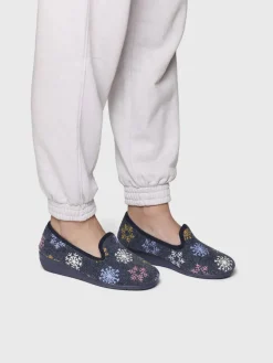 Toni Pons Slippers | CARME-CP - Zapatillas de casa de mujer con detalles bordados | CARME-CP