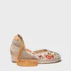Toni Pons Cuñas Medias | Cerradas | CASTELL - Alpargata valenciana multicolor para mujer | CASTELL