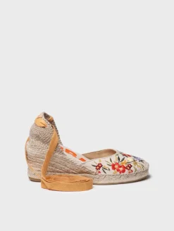 Toni Pons Cuñas Medias | Cerradas | CASTELL - Alpargata valenciana multicolor para mujer | CASTELL
