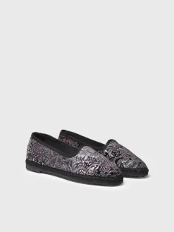 Toni Pons Bailarinas | CATIA - Bailarinas de tejido Jacquard aterciopelado para mujer | CATIA