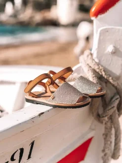 Toni Pons Sandalias | COVA-S - Menorquina de niña brillante | COVA-S