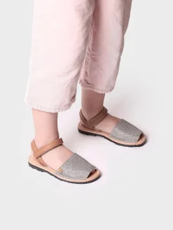 Toni Pons Sandalias | COVA-S - Menorquina de niña brillante | COVA-S