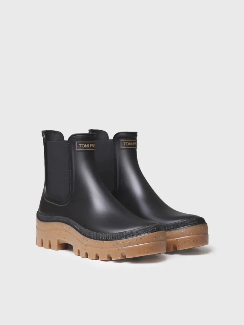 Toni Pons Botas Y Botines De Agua | COVENT - Botín de agua para mujer con suela contrastada | COVENT