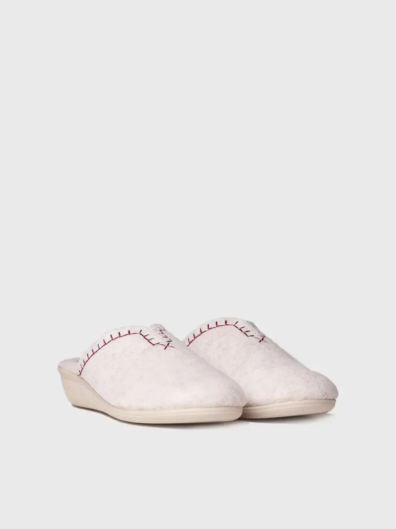 Toni Pons Slippers | CUNIT-FR - Zapatilla tipo zueco para mujer en fieltro reciclado | CUNIT-FR