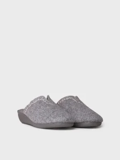 Toni Pons Slippers | CUNIT-FR - Zapatilla tipo zueco para mujer en fieltro reciclado | CUNIT-FR