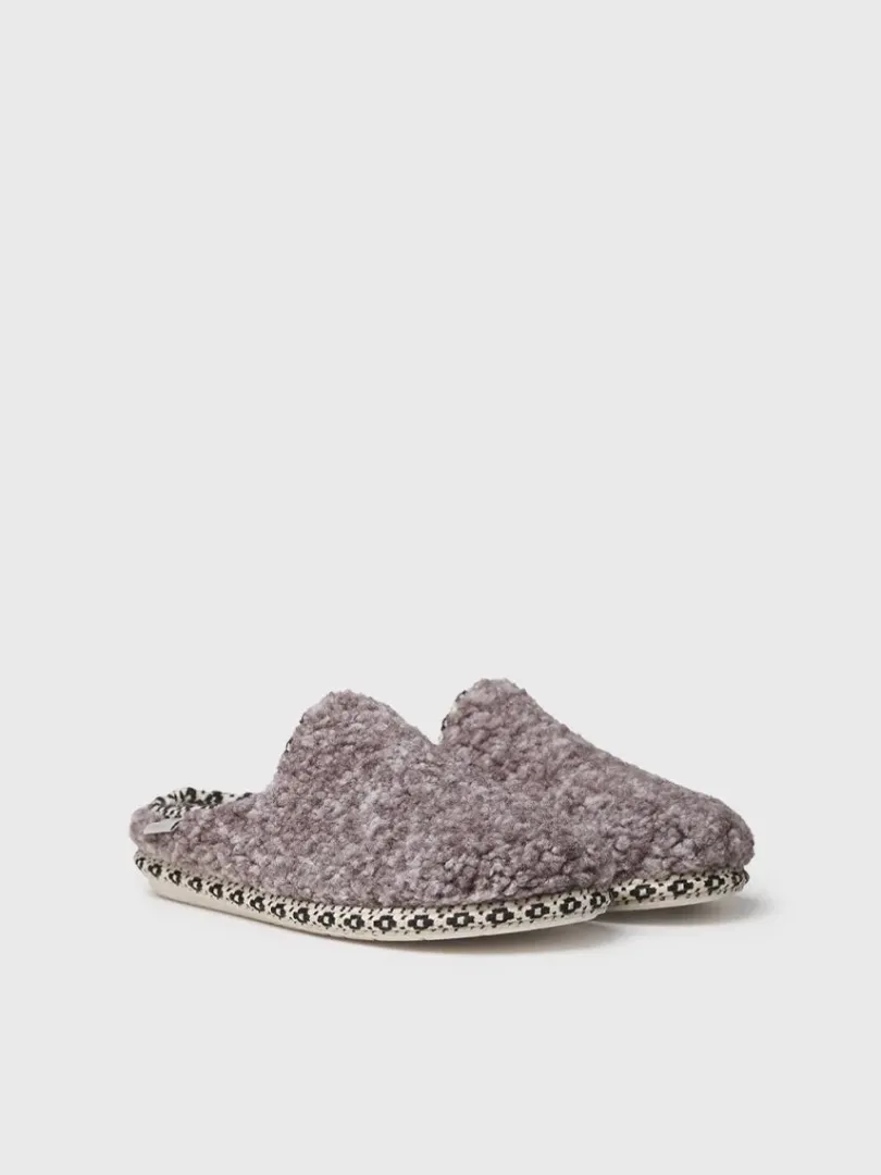 Toni Pons Slippers | DARLA-SB - Zapatilla de casa tipo zueco para mujer en borrego | DARLA-SB