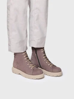 Toni Pons Botines Y Zapatos | DASHA - Botín para mujer en piel nobuk con cordones | DASHA