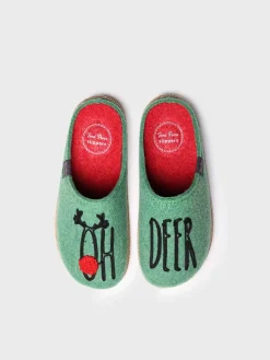 Toni Pons Slippers | DELI-DR - Slippers para mujer en fieltro en Crudo | DELI-DR