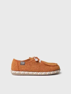 Toni Pons Slippers | DEMI-FP - Zapatilla de casa para mujer en fieltro con cordones | DEMI-FP