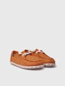Toni Pons Slippers | DEMI-FP - Zapatilla de casa para mujer en fieltro con cordones | DEMI-FP
