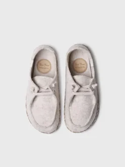Toni Pons Slippers | DEMI-FP - Zapatilla de casa para mujer en fieltro con cordones | DEMI-FP