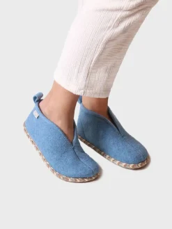 Toni Pons Slippers | DORIA-FP - Slipper abotinada para mujer en fieltro en Nude | DORIA-FP