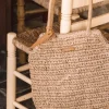 Toni Pons Bolsos | DOROTHY - Bolso de rafia de papel con tira removible | DOROTHY