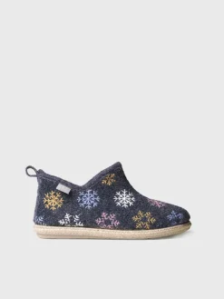 Toni Pons Slippers | DUNA-CP - Slipper abotinada para mujer en fieltro | DUNA-CP