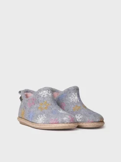 Toni Pons Slippers | DUNA-CP - Slipper abotinada para mujer en fieltro | DUNA-CP