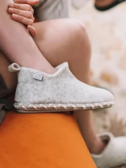 Toni Pons Slippers | DUNA-FP - Slipper abotinada para mujer en fieltro | DUNA-FP