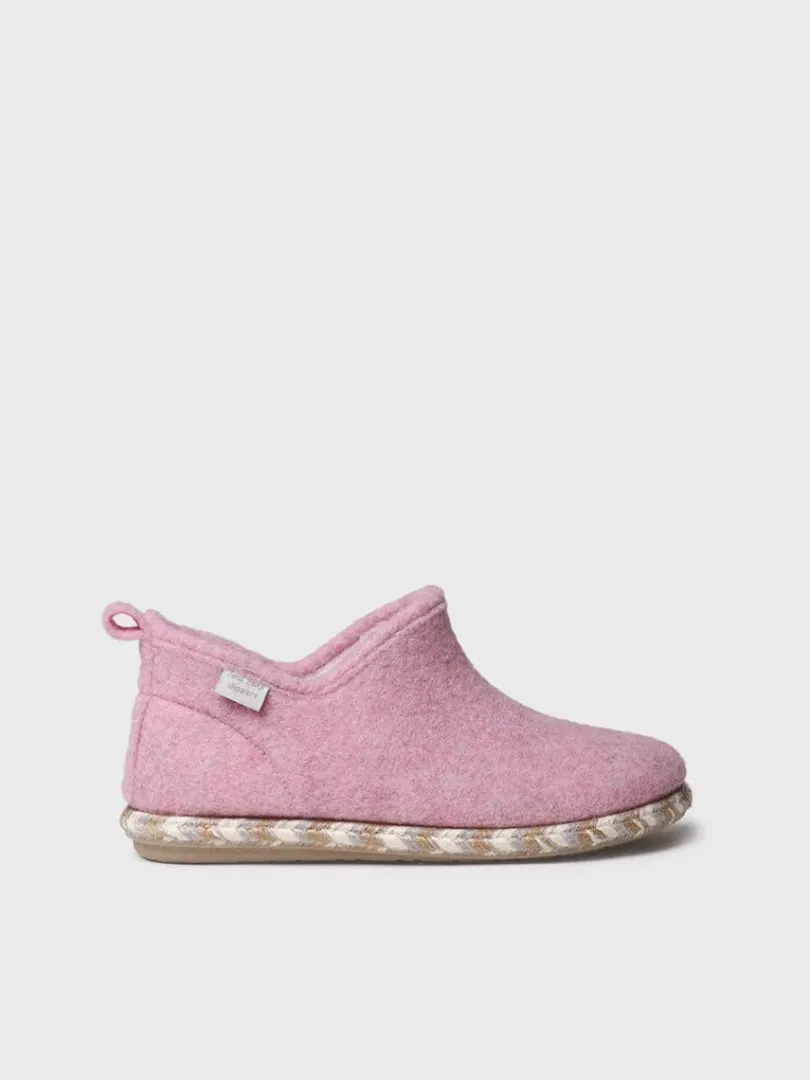 Toni Pons Slippers | DUNA-FP - Slipper abotinada para mujer en fieltro | DUNA-FP