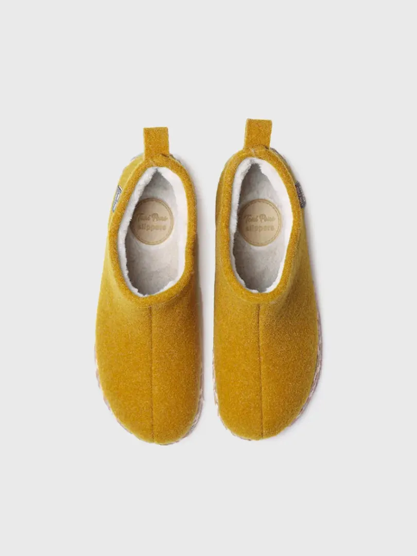 Toni Pons Slippers | DUNA-FP - Slipper abotinada para mujer en fieltro | DUNA-FP
