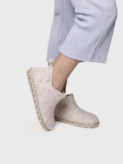 Toni Pons Slippers | DUNA-FP - Slipper abotinada para mujer en fieltro | DUNA-FP