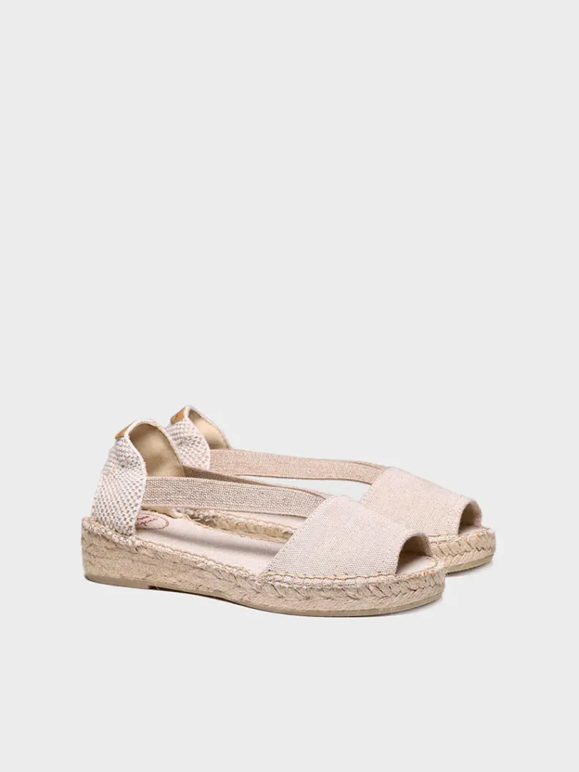 Toni Pons Abiertas | Cuñas Bajas | ELORA-V - Sandalia vegana para mujer | ELORA-V