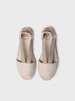 Toni Pons Abiertas | Cuñas Bajas | ELORA-V - Sandalia vegana para mujer | ELORA-V