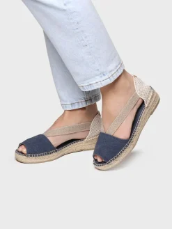 Toni Pons Abiertas | Cuñas Bajas | ELORA-V - Sandalia vegana para mujer | ELORA-V