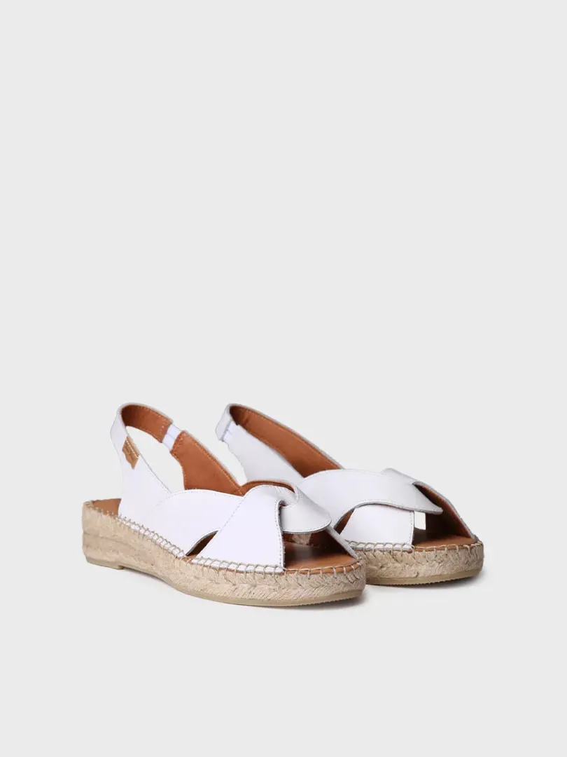 Toni Pons Abiertas | Cuñas Bajas | ENOLA-P - Alpargata para mujer en piel | ENOLA-P