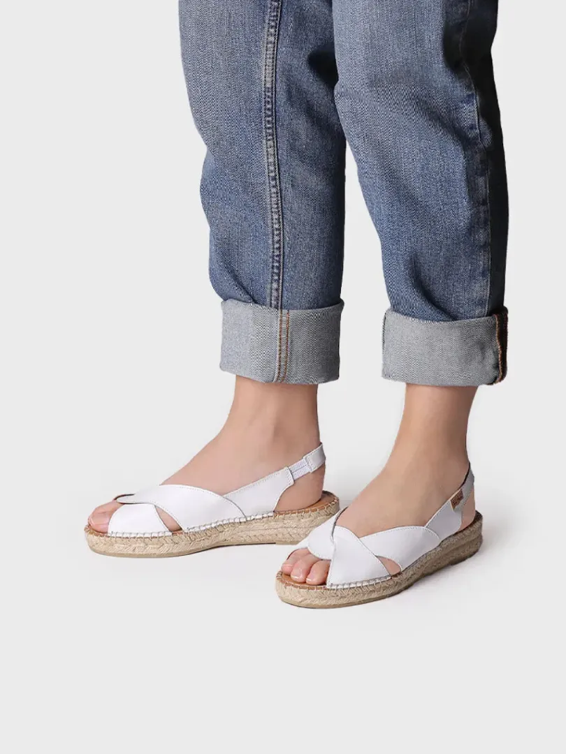 Toni Pons Abiertas | Cuñas Bajas | ENOLA-P - Alpargata para mujer en piel | ENOLA-P