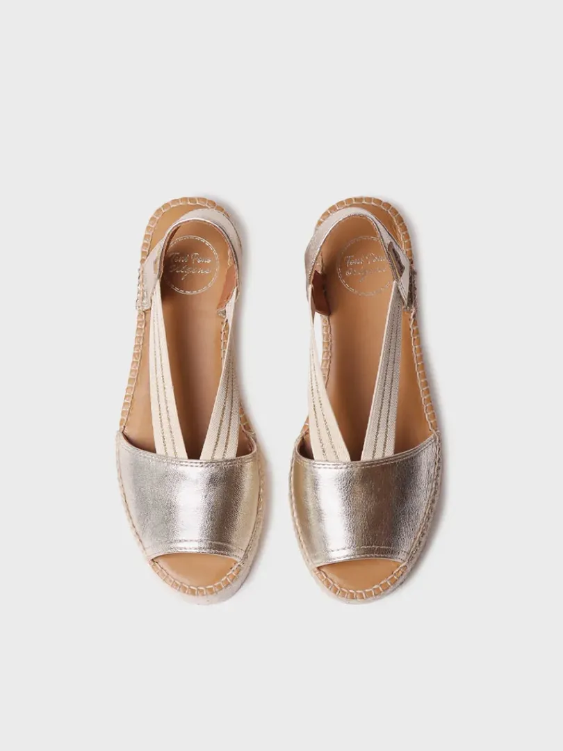 Toni Pons Abiertas | Cuñas Bajas | ESTEL-SW - Sandalia de plataforma de yute para mujer | ESTEL-SW