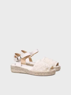 Toni Pons Abiertas | Sandalias | EULALIA - Sandalia de macramé tipo abarca | EULALIA