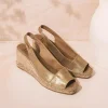 Toni Pons Cuñas Medias | Abiertas | FIORE - Alpargata de cuña de mujer en yute tintado | FIORE