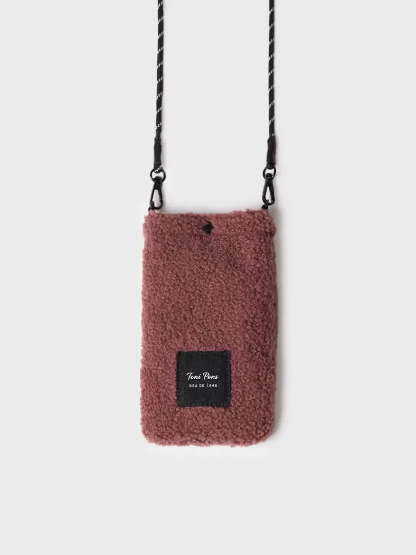 Toni Pons Bolsos | GABIN - Bolso para el móvil en material tipo borrego | GABIN