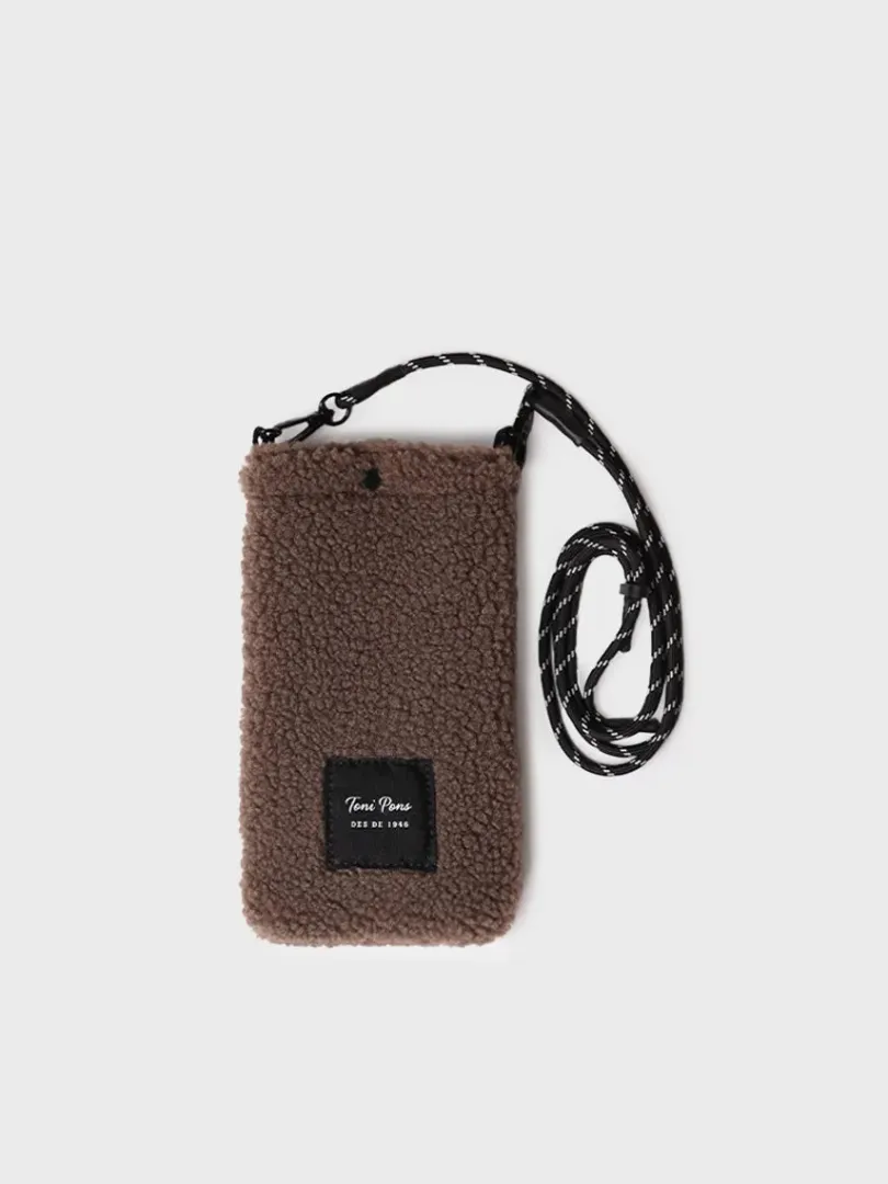 Toni Pons Bolsos | GABIN - Bolso para el móvil en material tipo borrego | GABIN