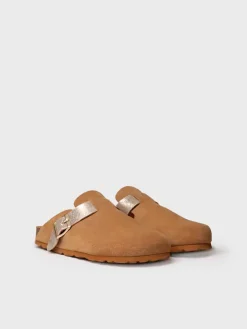 Toni Pons Sandalias | Bios | GILA-QT - Zueco de mujer en serraje con hebilla | GILA-QT